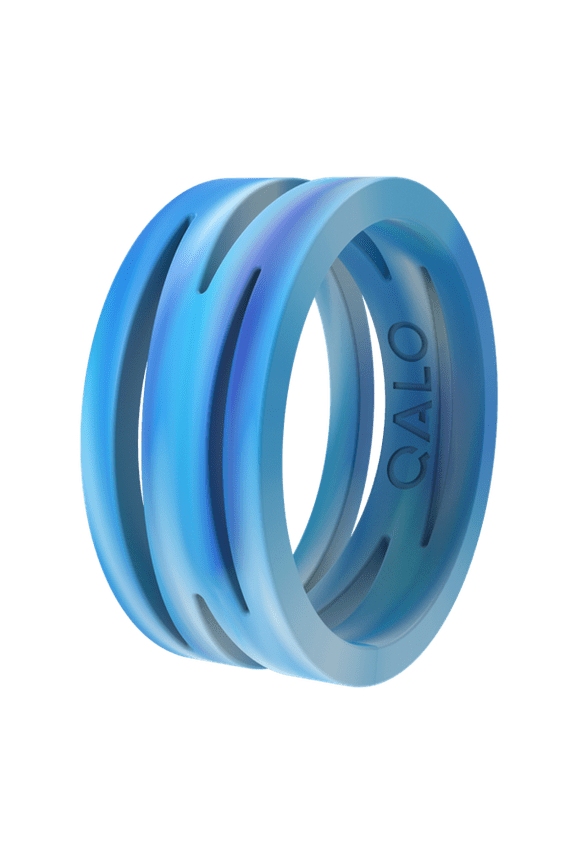 Women's Blue Glow Zaha Ring Size 07