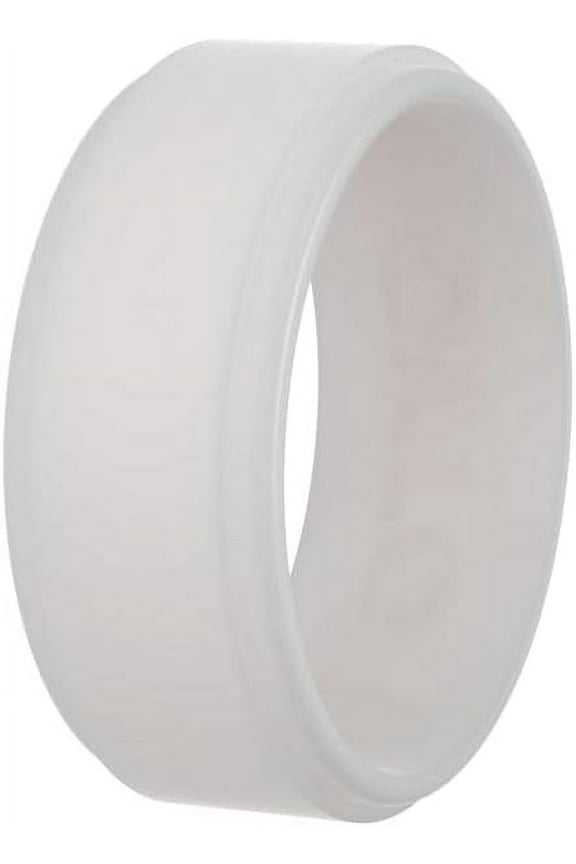 Women's Rubber Silicone Ring, Smoky Mountains Strata, Silicone Rubber Wedding Band, Breathable, Durable Wedding Ring for Women, 6mm Wide 1.85mm Thick, Multi Sizes