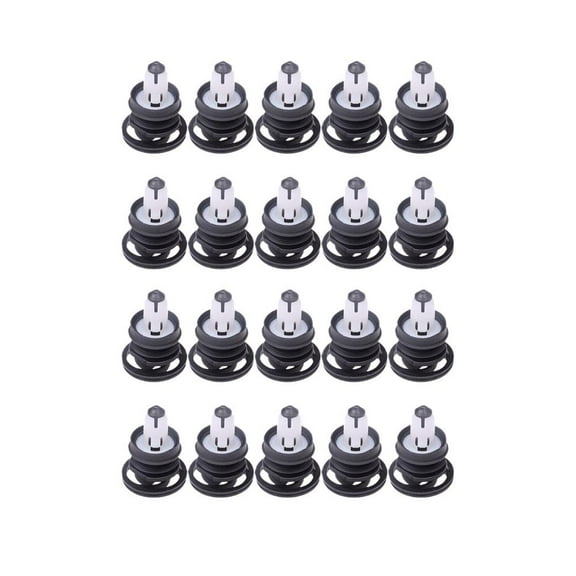 QAOlDH 1020X FRONT & REAR DOOR TRIM PANEL CLIPS! FOR ALL #Model 3# Hot S6 M1Q5 L2V3