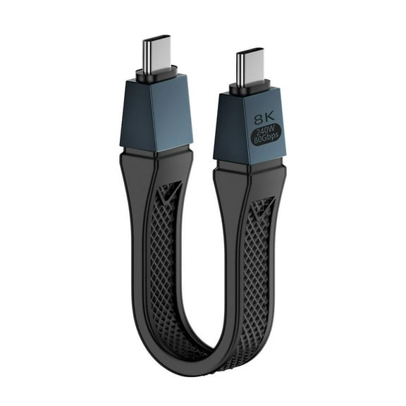 QAOlDH USB4 2.0 High-spd FPC 240w Flexible Data Cable port Sync Data 80Gbps