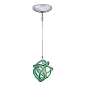 QAP405-TESN Pul LED Taffy Glass Knot - Round