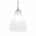 thumbnail image 1 of QAP772-WH-SN 1 - Light Monorail Quick Adapt Low Voltage Pendant - White - Satin Nickel, 1 of 1
