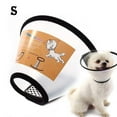 QAQYU Dog Cone Collar Adjustable Protective Collars for Pet Dog Cat