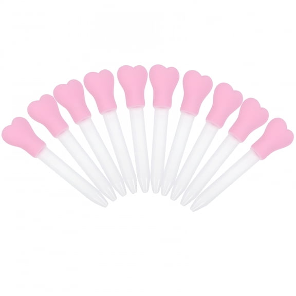 QARUN 10Pcs Oral Medicine Dropper Kids Silicone Liquid Medicine Dropper Medicine Dispenser Feeder