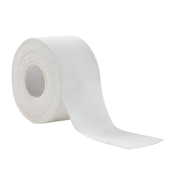 QARUN 2 Pack White Athletic Sports Tape (4-Rolls) - Very Strong Tape for Athlete & Sport Trainers & First Aid Injury Wrap, Perfect for Fingers Ankles Wrist