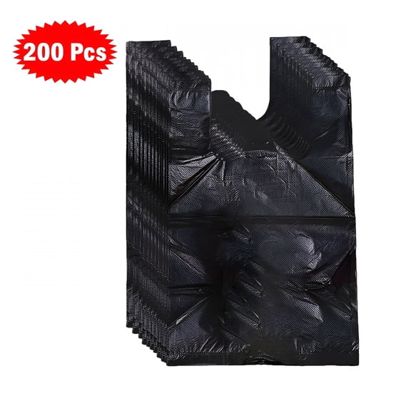 QARUN 200 Count Sanitary Disposal Bags for Women, Black Personal Hygiene Waste Sacks for Travel and Public Restrooms, On-The-Go Feminine Care Organizer