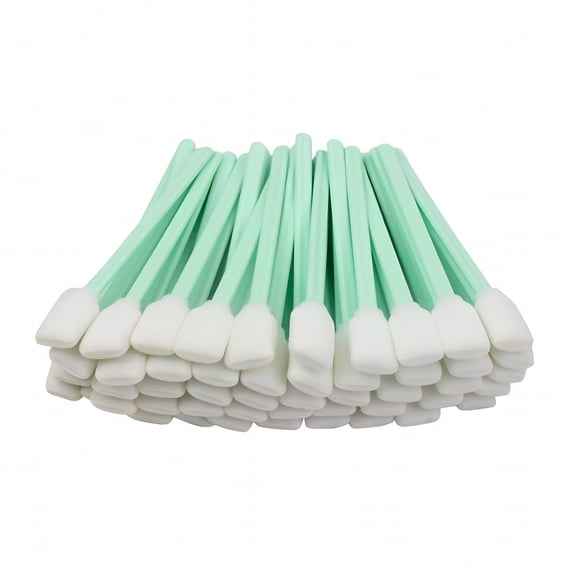 QARUN 2026 New 100Pcs Hygienicing Swab-Wear-Resistant,Water Absorption,Multi-Purpose Foam Tip Hygienicing Swab Sponge Stick for Home, Office, Travel Supply