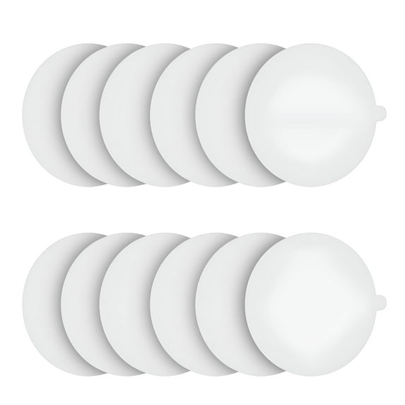 QARUN 2026 New 12Pcs Flea Trap Sticky Dome Indoor Insect Catcher Non-Toxic Bed Bug Monitor for Home Pet Areas Kitchen Bedroom Chemical-Free Pest Monitoring Kit