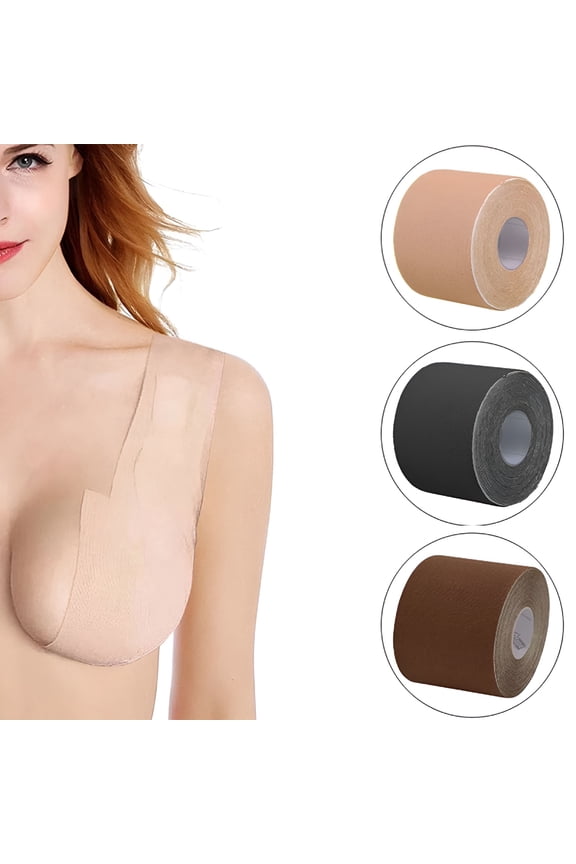2026 New Breast Lift Tape,Breathable Athletic Tape,Waterproof Non-Woven Wraps for Dresses,Tank Tops,Backless Tops,Formal Wear,Party Wear