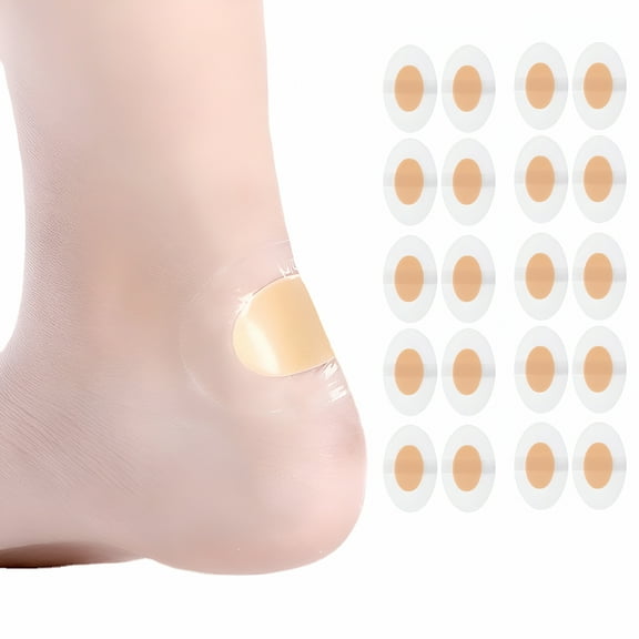 QARUN 2026 New Gel Blister Cushions Hydrocolloid Seal Adhesive Bandages for Blister Protection,Foot Care,Wound Healing,Skin Irritation,Friction Relief,Sports,Daily Use.