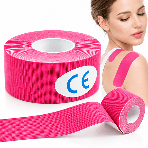 QARUN 2026 New Kinesiology Tape Beauty Lift Up Wrinkles Reducer Tape Roll () for Face, Forehead, Eyes, Cheeks, Jawline, Neck