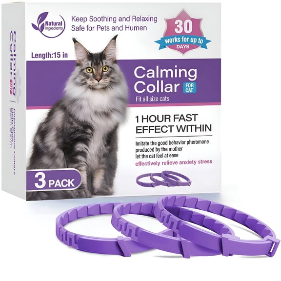QARUN 2026 New Pet Mosquito Repellent for Cats, Calming Collar for Cats, Helps Calm Pets and Reduce Anxiety Using Pheromone Technology, Dog Calming Collar