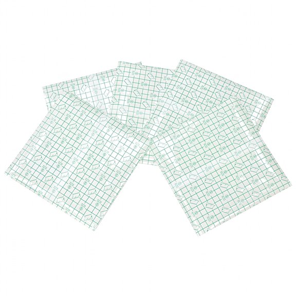 QARUN 2026 New Waterproof Transparent Adhesive Bandages - 25Pcs,8X8 Inches - Ideal for Wound Care and Post-Op Recovery for Home,Travel,Sports