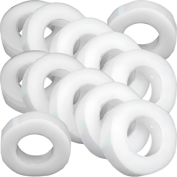 QARUN 24 Rolls Professional Medical Tape Wound Dressing with Cover Gauze White