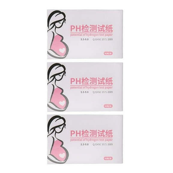 QARUN 3 Sets Amniotic Fluid Test Strip Maternity Home High Sensitivity Feminine PH Test Strips
