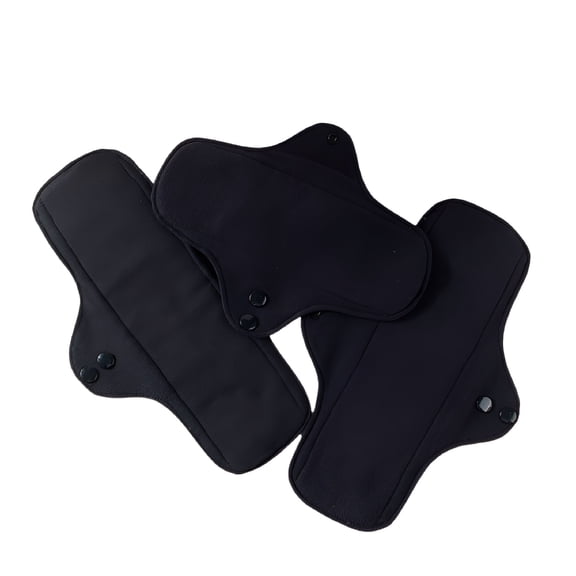 QARUN 3Pcs Postpartum Pads Breathable Cotton Highly Absorbent Sanitary Panty Liner Maxi Pads Postpartum