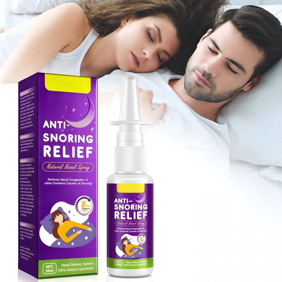 QARUN Anti Snoring Spray,Snoring Solution to Help Open the Throat&Air Passage,Effective Stop Snoring