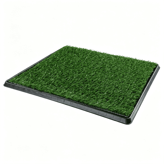 QARUN Artificial Grass Puppy Pee Pad for Dogs and Small Pets,20 X 30|Reusable 4-Layer Turf Pads for Dogs with Tray,Indoor and Outdoor Fake Grass Potty,Pet Supplies