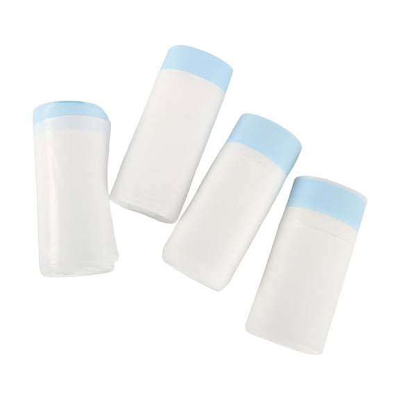 QARUN Bedside Commode Liners Toilet Bags Universal Disposable Large with Absorbent Pad