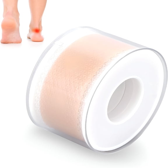 QARUN Blister Bandages,Hydrocolloid Seal Adhesive Bandages for Fingers,Toes,Heel Blister Prevention & Recovery,Waterproof-78.7in,for Walking,Running,Travel,Home,Foot Care