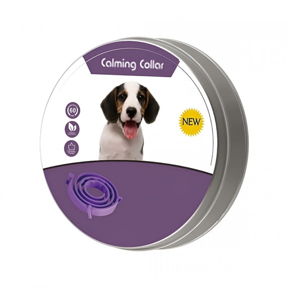 QARUN Calming Collar for Dogs Anxiety Relief Pheromone Dog Calm Collars Small Medium Large Breeds Pets Reduce Stress Adjustable TPR Neck Strap