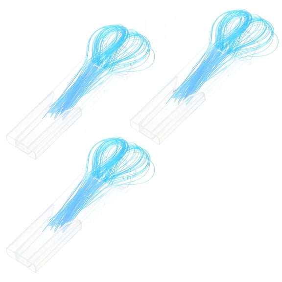 QARUN Dental Floss Threaders Nylon for Brace Flossers Braces Bridge Toothpick 300 Pcs