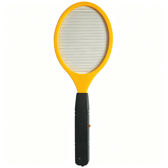 QARUN Electric Fly Swatter Racket for Mosquito and Flying Insect Control | Portable Design, Indoor/Outdoor Use, Camping Ready, Instant Bug Zapping, Includes 22 Aa Batteries, Non-Slip Grip