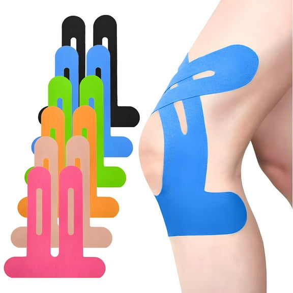 QARUN Knee Kinesiology Tapes, Pre-Cut Knee Tapes (20 Pack)