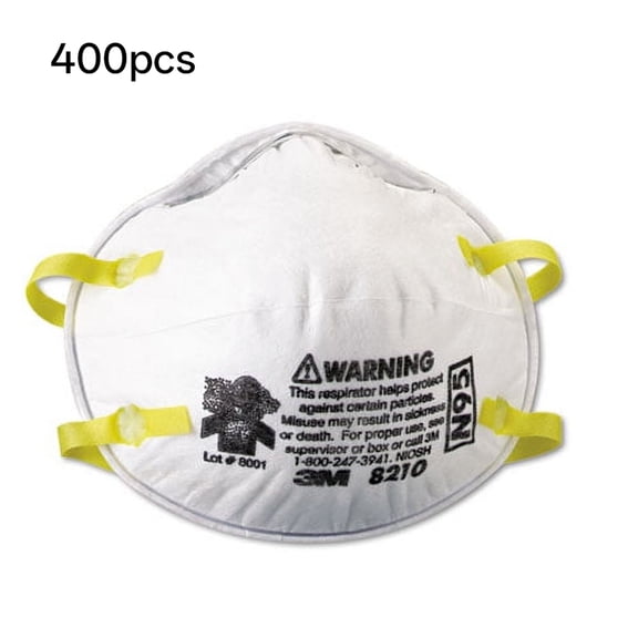 QARUN Lightweight Particulate Respirator 8210,N95,20/Box | Bundle of 2 Boxes,Comfortable Design for Personal Respiratory Protection