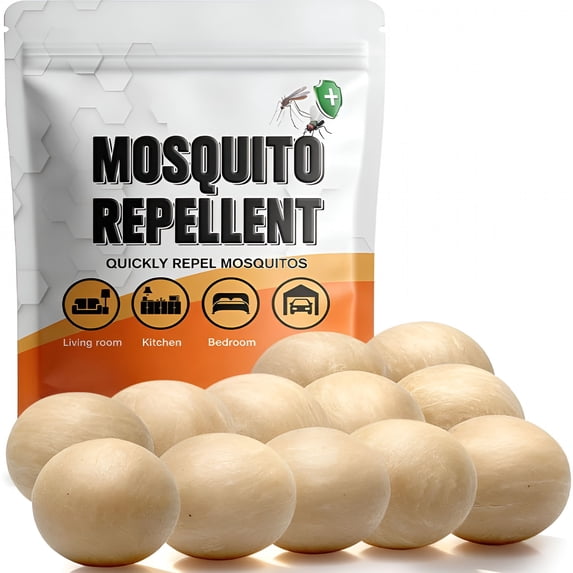 QARUN Mosquito Repellent Outdoor Patio,Mosquito Deterrent for Yard,Indoor Mosquito Repellent Balls,Mosquito Repeller for Patio,Keep Mosquito Away,Covers 120 Sq. Ft,60 Days Protection