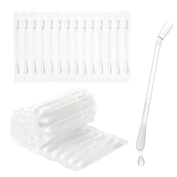 QARUN Piercing Aftercare Cotton Swabs, Disposable Saline Solution Qtips(50 Pcs)|Individually Wrapped Swabsticks Buds Cleaner Bulk Outdoor Travel Size First Aid Kit for Ear Nose Skin Cleaning
