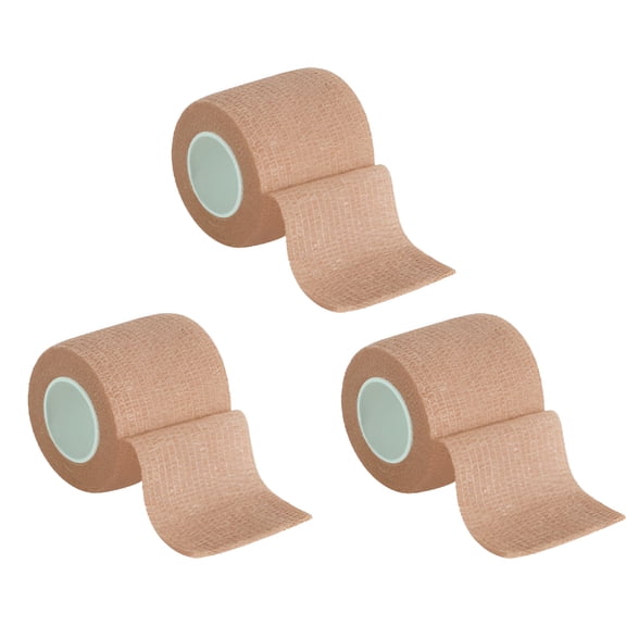 QARUN Self Adhesive Bandage Wrap-Self Adherent Medical Tape,Flexible,Waterproof Elastic Bandages for Wrist & Ankle Vet Wrap for Dogs 3PCS