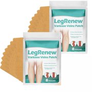 QARUN Varicose Veins Patch 2 Pcs, Vein Repair Patch for Leg Comfort, Natural Botanical Leg Treatment for Tired Heavy Legs, Soothing Varicose Vein Patches for Legs, All Skin Types