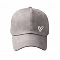 thumbnail image 1 of QASIEATN Baseball Caps for Women Heart Embroidered Baseball Cap Distressed Adjustable Hat for Women Profile Dad Hats Unisex Cotton Cap Fall Fashion Accessories, 1 of 5
