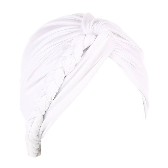 QASIEATN Baseball Caps for Women Braid Turban Hats Hat Cap Hair Bonnet Head Scarf Wrap Cover Summer Spring Fashion Clothing Accessories