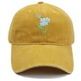 thumbnail image 1 of QASIEATN Baseball Caps for Women Hand Embroidered Flower Design Trucket Hat Summer Spring Fashion Clothing Accessories, 1 of 4