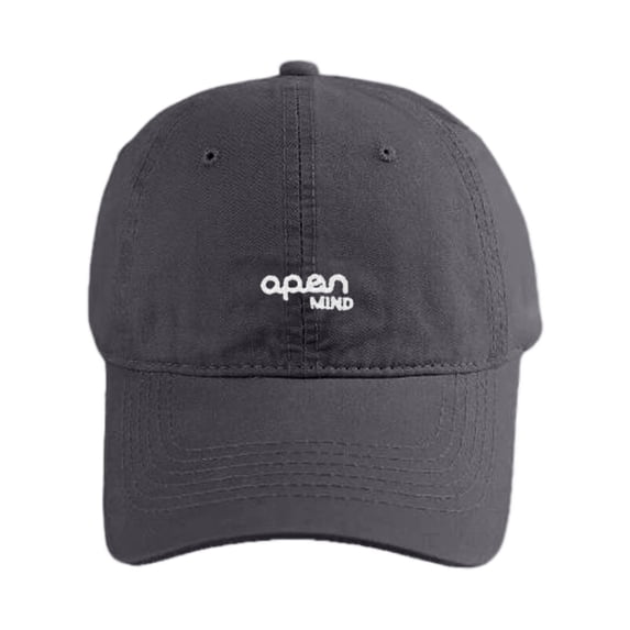 QASIEATN Baseball Caps for Women Wide Brim Small Trucket Hat All Sun Hat Fashion Letter Embroidery Cap Summer Spring Trendy Clothing Accessories