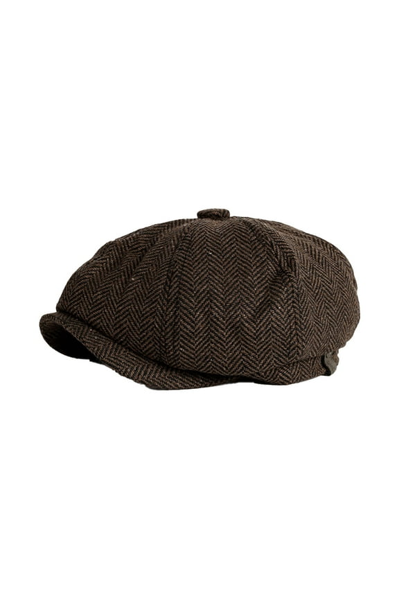 Beret Hat for Men Visland Men Newsboy Hat Fashion Classic Soft Cozy Blend Fabric Cabbie Hat Beret Cap for Daily Wear