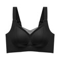 thumbnail image 1 of QASIEATN Bras for Women Fashion Wireless Supportive Full Coverage Bras Women's Brassieres, 1 of 4