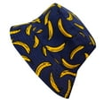 thumbnail image 1 of QASIEATN Bucket Hats for Women and Men Unisex Double Sided Wear Banana Fisherman Hat Sunscreen Outdoors Cap Summer Spring Fashion Clothing Accessories, 1 of 4