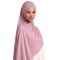 thumbnail image 1 of QASIEATN Cozy Silk Scarves for Women Cotton Hijab Women's Headscarf Quality 180 X 55 Cm Soft Breathable and Opaque Fall Fashion Accessories, 1 of 5