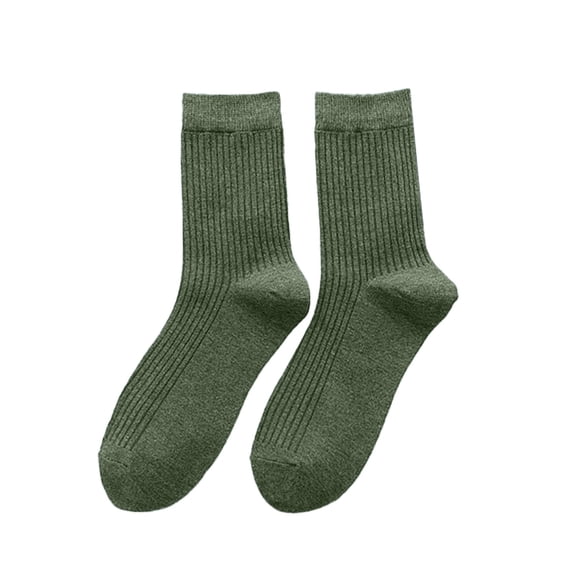 QASIEATN Cozy Socks for Women 1 Pair Casual Business Dress Socks Cotton Middle Breathable Tube Socks Fall Fashion Accessories