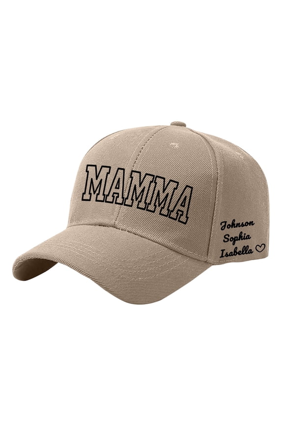 Diy Personalized Mother's Day Birthday Custom Name Printed Baseball Cap Daily Wear Accessories Baseball Caps for Women
