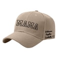 thumbnail image 1 of QASIEATN Diy Personalized Mother's Day Birthday Custom Name Printed Baseball Cap Daily Wear Accessories Baseball Caps for Women, 1 of 7