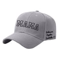 thumbnail image 1 of QASIEATN Diy Personalized Mother's Day Birthday Custom Name Printed Baseball Cap Daily Wear Accessories Baseball Caps for Women, 1 of 7
