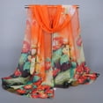 thumbnail image 1 of QASIEATN Fashion Women Long Soft Wrap scarf Ladies Shawl Chiffon Scarf Scarves OR Daily Wear Casual Accessories Scarf for Women, 1 of 4