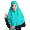 thumbnail image 1 of QASIEATN Festival Accessories for Women Ramadan Muslim Women Adjustabke Solid Color 80 Cm Hijab Strechy Pull On 31.5 Inch Hijab, 1 of 4
