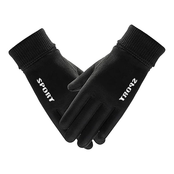 QASIEATN Gloves Mittens for Women Winter Ski Gloves for Women Windproof Touchscreen Thermal Gloves Warm Thickened with Fleece for SkiingCycling Fall Fashion Accessories