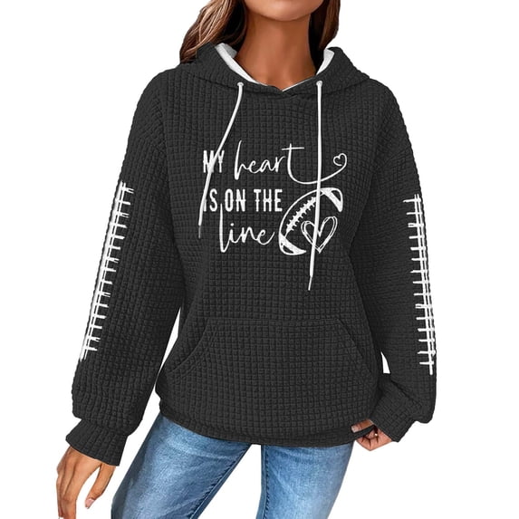 QASIEATN Hoodies for Graceful Women Fashion, Hoodies Solid Color Casual Fall Hooded Pullover Hoodie Basic Sweatshirts Womans Fashion Blouse Clothes, Womens Fall Tops
