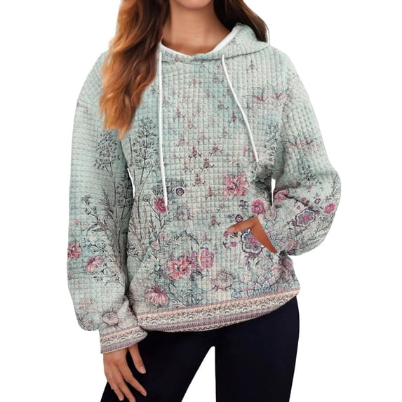 QASIEATN Hoodies for Graceful Women Fashion, Hoodies Solid Color Casual Fall Hooded Pullover Hoodie Basic Sweatshirts Womans Fashion Blouse Clothes, Womens Fall Tops